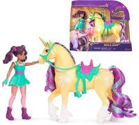 Unicorn Academy Ava & Feuille Ensemble Avec 2 Equitation Accessoires & Coiffure