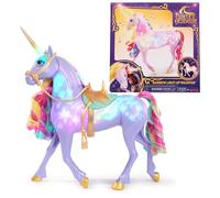Unicorn Academy, Étoile Sauvage Interactive Arc-en-Ciel Lumineuse avec lumières, Sons et Musique, poupées et Jouets Licorne pour Filles à partir de 4 Ans