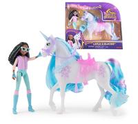 Unicorn Academy - L'Ecole des Licornes - Licorne Glacier + Poupée Layla - Licorne, Poupée Et Accessoires À Collectionner - Jouets Inspirés De La Série L'Ecole des Licornes - Jouet Enfant 4 Ans Et +