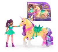 Unicorn Academy - L'Ecole des Licornes - Licorne Leaf + Poupée Ava - Licorne, Poupée Et Accessoires À Collectionner - Jouets Inspirés De La Série L'Ecole des Licornes - Jouet Enfant 4 Ans Et +