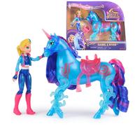 Unicorn Academy - L'Ecole des Licornes - Licorne River + Poupée Isabel - Licorne, Poupée Et Accessoires À Collectionner - Jouets Inspirés De La Série L'Ecole des Licornes - Jouet Enfant 4 Ans Et +