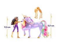 Unicorn Academy Licorne Wildstar Avec Lumières Et Poupée Mannequin Sophia Multicolore TU