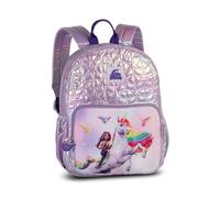 Unicorn Academy Sac à dos léger pour fille - 9 l - Avec compartiment principal à fermeture éclair et poche avant - 31,5 x 24 x 14,5 cm - Holographique rose avec motif licorne - Idéal pour la