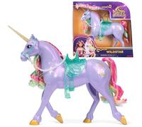 Unicorn Academy, Wildstar Power of Friendship avec Selle et Bride translucides, poupées et Licornes de 28 cm pour Filles à partir de 4 Ans