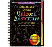 Unicorn Adventure Scratch and Sketch