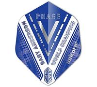 Unicorn Ailettes de fléchettes Ultrafly | Gary Anderson World Champion Phase 5 Design | Forme AR Type 1 | Polyester Pet 75 microns Ultra Durable