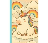 Unicorn and Rainbow Dream Journal: Blank Pages with Cute horse - for Girls & Teen Writers, for Sketching & School
