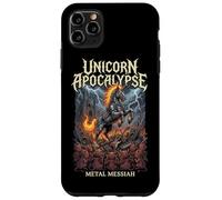 Unicorn Apocalypse Metal Messiah Robot Cheval & Démons Coque pour iPhone 11 Pro Max