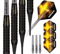 Unicorn Brass Gary Anderson Soft Tip Fléchettes Homme, Noir, 18 g
