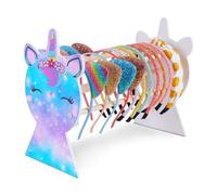 Unicorn Castle Support de Bandeau pour Filles Avec Motif de Licorne Organisateur de Cheveux