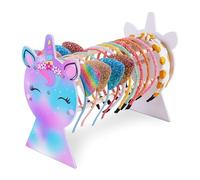 Unicorn Castle Support de Bandeau pour Filles Avec Motif de Licorne Organisateur de Cheveux
