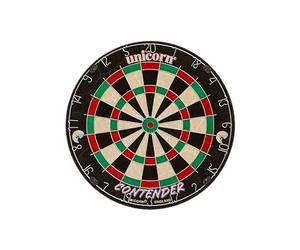 Unicorn Cible de fléchettes Easy Score | Apprentissage Amusant pour débutant | 2 aigus Plus Grands et Doubles | Planche à Poils en sisal de qualité compétition | Araignée Ronde