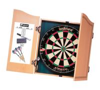 Unicorn Darts Jeu de fléchettes Strike Home Center 45 cm bois naturel 7 parties Naturel