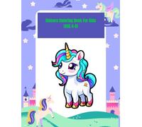 Unicorn Coloring Book For Kids Ages 4-8: Magical Fun Coloring Book | Best Activity and Creativity Book For Kids ,Giant Prints,80 Pages 8.5 X 11 Inches, Purple