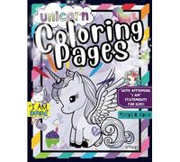 Unicorn Coloring Pages: Your kids will over this fun and Inspiring Self-Esteem building Unicorn Coloring Book! Collect all ... on hand for a special rainy day activity!