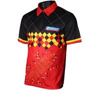 Unicorn Darts Darts Shirt Noir/Rouge 4X Large Male
