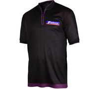 Unicorn Darts Men's Junior Klaasn Darts Shirt Noir/Violet Small Male