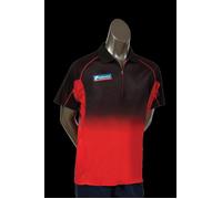 Unicorn Darts Men's Pro Darts Shirt Noir/Rouge 4X Grand. Male