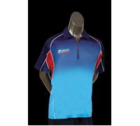 Unicorn Darts Pro Dart Shirt Marine/Rouge Moyen Male