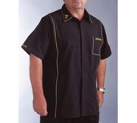 Unicorn Darts Teknik Darts Shirt Noir/Or 5X Grand. Male