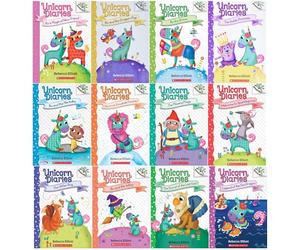 Unicorn Diaries Series Complete collection 1-12 Books set