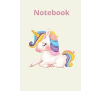 Unicorn Dreams: Cute Journal For Kids: Soft pastel sketchbook with 100 blank pages and a small unicorn detail on each page - ideal for drawing, doodling, or writing
