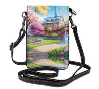 Unicorn Fairy Tale Étui à rabat en cuir synthétique microfibre pour téléphone portable adapté pour un usage quotidien