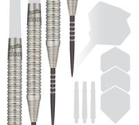 Unicorn Fléchettes Professionnelles à Pointe en Acier Uniquement | Gary « The Flying Scotsman » Anderson Purist Player Development Lab Phase 4 | 90% tungstène Naturel | 25 g