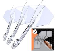 Unicorn Forge Ailettes de fléchettes Unisexe, Transparent, M