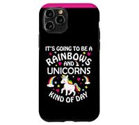 Unicorn Girls Funny It's Going to be a Rainbows and Unicorns Coque pour iPhone 11 Pro