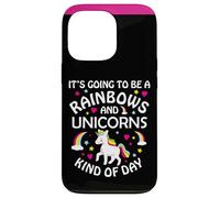 Unicorn Girls Funny It's Going to be a Rainbows and Unicorns Coque pour iPhone 13 Pro
