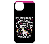 Unicorn Girls Funny It's Going to be a Rainbows and Unicorns Coque pour iPhone 14 Plus
