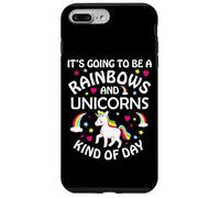 Unicorn Girls Funny It's Going to be a Rainbows and Unicorns Coque pour iPhone 7 Plus/8 Plus