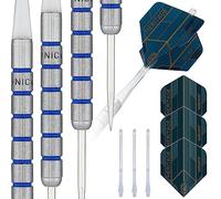 Unicorn Heritage T90|Fléchettes à Pointe en Acier Unisexe, Argenté, 22 g