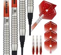 Unicorn Jeu de fléchettes Professionnelles à Pointe Souple Core Striker Series Style 5 80% tungstène Naturel 23 g