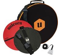 Unicorn Kit de fléchettes Portable | Unicorn on Tour | Sac de fléchettes avec Sangle réglable, kit de Montage de Porte, Tapis Rond et Mesure Ochemate | Cible de fléchettes Incluse ou étui Uniquement
