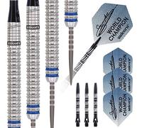 Unicorn édition 2019 - Gary Anderson Champion du Monde 90% tungstène, Mixte, 29002, Bleu, 23 g