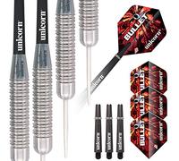 Unicorn Darts Fléchettes Gary Anderson Bullet en acier inoxydable 22 g