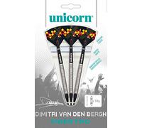 Unicorn Maestro 90% tungstène-Dimitri Van Den Bergh Fléchettes à Pointe en Acier Unisexe