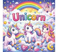 Unicorn: Magical Adventures in a Rainbow World - A Fun Coloring Book for Kids