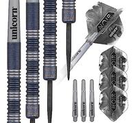 Unicorn Darts Flechettes Noir James Wade 90% 20gr Steel 27860