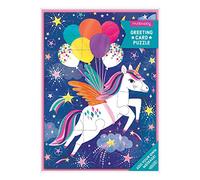 Unicorn Party Greeting Card Puzzle