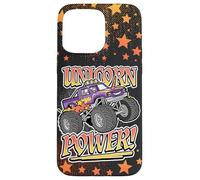 Unicorn Power Sparkly Purple Monster Truck Off-Roading Coque pour iPhone 15 Pro Max