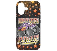 Unicorn Power Sparkly Purple Monster Truck Off-Roading Coque pour iPhone 17