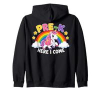 Unicorn Pre-K Here I Come Back to School Girls Kids Sweat à Capuche