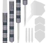 Unicorn barils à fléchettes Maestro James Wade P1 90% poids 24 grammes Argent