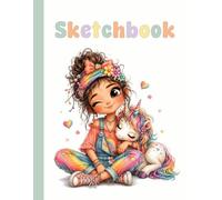 Unicorn Sketchbook Volume 2: Large 8.5"x11" 120-Page Artist Notebook: For Drawing, Doodling, Journaling, and Creative Expression