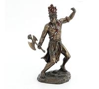 Unicorn Studios Statue Shango du Dieu Africain de la Foudre et de la Guerre Chango Santeria