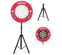 UNICORN Support pour cible de fléchettes | Dartmate | Trépied autonome | Pliable et portable