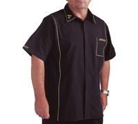 Unicorn Teknik Chemise pour Jeu de fléchettes pour Homme Multicolore Noir/Or Small